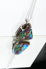 Freeform Ammolite Pendant #1982