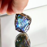 Freeform Ammolite Pendant #1983