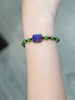Jade & Ammolite Bracelet - Handcrafted Protection & Good Luck Talisman A｜#3271