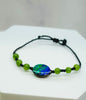 Jade & Ammolite Bracelet - Handcrafted Protection & Good Luck Talisman A+｜#3223