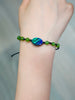 Jade & Ammolite Bracelet - Handcrafted Protection & Good Luck Talisman A+｜#3223