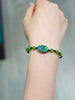 Jade & Ammolite Bracelet - Handcrafted Protection & Good Luck Talisman AA+｜#3245