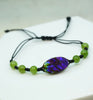 Ammolite & Jade Bracelet - Handcrafted Protection & Good Luck Talisman AA｜#3247