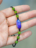 Ammolite & Jade Bracelet - Handcrafted Protection & Good Luck Talisman A｜#3241