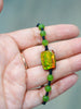 Ammolite & Jade Bracelet - Handcrafted Protection & Good Luck Talisman AA+｜#3234