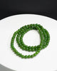 Natural Canadian Polar Nephrite Jade Beaded Necklace|108 Beads| 6mm AAA｜#5063