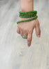 Natural Hetian Nephrite Jade Beaded Necklace|108 Beads| Apple Green 8mm Top Grade｜#5070