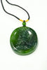 Canadian Polar Jade Formless Buddha Pendant AAA Natural Jade 43mm|#5071