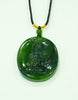 Canadian Polar Jade Formless Buddha Pendant AAA Natural Jade 43mm|#5071