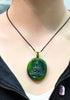 Canadian Polar Jade Formless Buddha Pendant AAA Natural Jade 43mm|#5071
