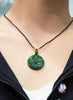 Canadian Polar Jade Pendant Lotus and Fish Pendant｜A Grade Natural Jade|#1885