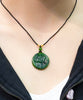 Canadian Polar Jade Pendant Lotus and Fish Pendant｜A Grade Natural Jade|#1885
