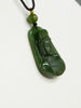 Canadian Polar Jade Guanyin Pendant AAA Natural Jade 42mm|#5062