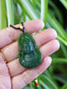 Canadian Polar Jade Guanyin Pendant AAA Natural Jade 42mm|#5061
