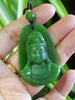 Canadian Polar Jade Guanyin Pendant AAA Natural Jade 52mm|#5060