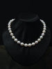 Large Edison Freshwater Cultured Pearl Necklace (11-14mm) | Statement High Luster Strand 18.8" | 925 Sterling Silver Clasp | #5068