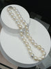 Large Edison Freshwater Cultured Pearl Necklace (11-14mm) | Statement High Luster Strand 18.8" | 925 Sterling Silver Clasp | #5068