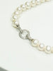 Freshwater Pearl Necklace 17.7~18" |High Luster Cultured Pearls |Sterling Silver Clasp | #5067