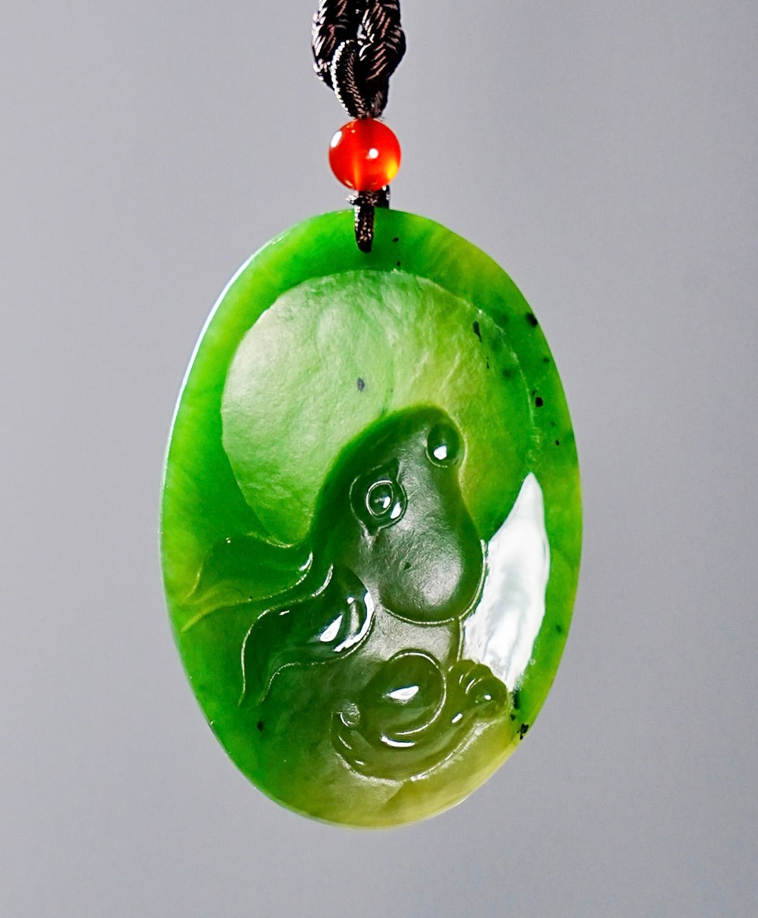Rabbit Zodiac Jade Pendant #2056