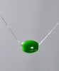 18k Canadian Jade Lucky Necklace #1798