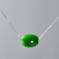 18k Canadian Jade Lucky Necklace #1798