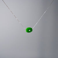 18k Canadian Jade Lucky Necklace #1798