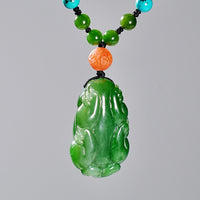 SIBERIAN JADE PIXIU PENDANT #2026