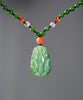 Chatoyant Siberian Jade Pixiu Necklace #1663