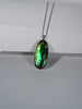 Long Oval Ammolite Pendant #1977