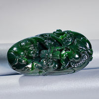 HAND CARVED JADE PENDANT #1771