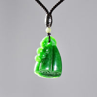 LOTUS SEEDPOD JADE PENDANT #2015