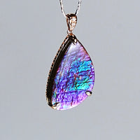 18k Ammolite Pendant #2078