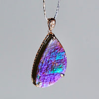 18k Ammolite Pendant #2078