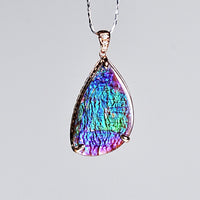 18k Ammolite Pendant #2078