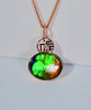 18k Ammolite Gourd Pendant #2077