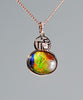 18k Ammolite Gourd Pendant #2053