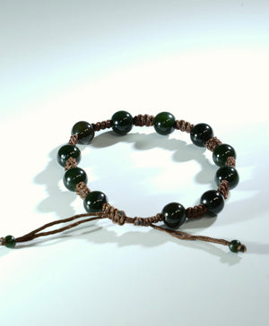 Canadian Jade Adjustable Bracelet #1732