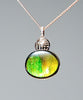 18k Ammolite Gourd Pendant #2080