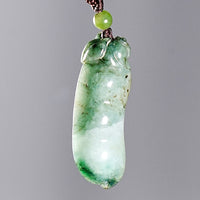 JADEITE RICH BEAN PENDANT #1700