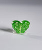 CARVED JADE BUTTERFLY BEAD #2038