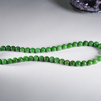 18" 10~11mm POLAR JADE BEADED NECKLACE #1569