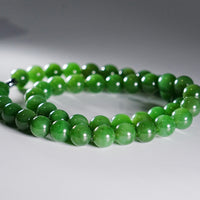 18" 10~11mm POLAR JADE BEADED NECKLACE #1569