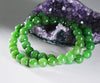 18" 10~11mm POLAR JADE BEADED NECKLACE #1569