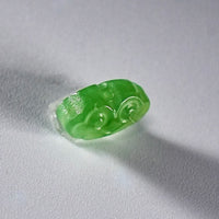 CARVED JADE BEAD #2039