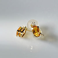 14k Citrine Earrings and Pendant Set #1874