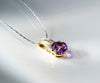 18K AMETHYST PENDANT #2049