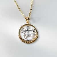 10k Gold Sagittarius Pendant #2202