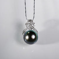 14k Tahitian Saltwater Pearl Pendant #2103