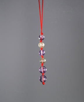 Amethyst Phone Chain Natural Crystal #108