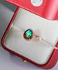 18k Ammolite Diamond Ring #2095